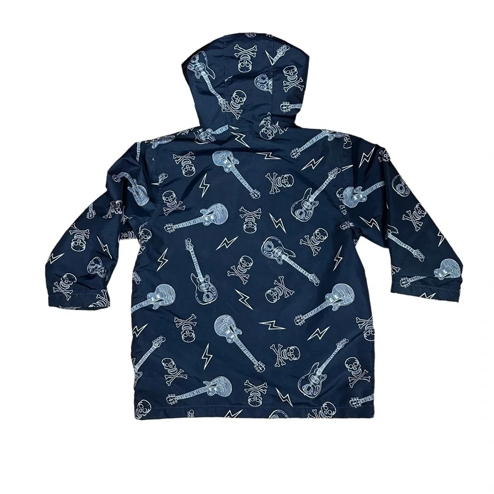 Gymboree Printed Hooded Coat Lightweight